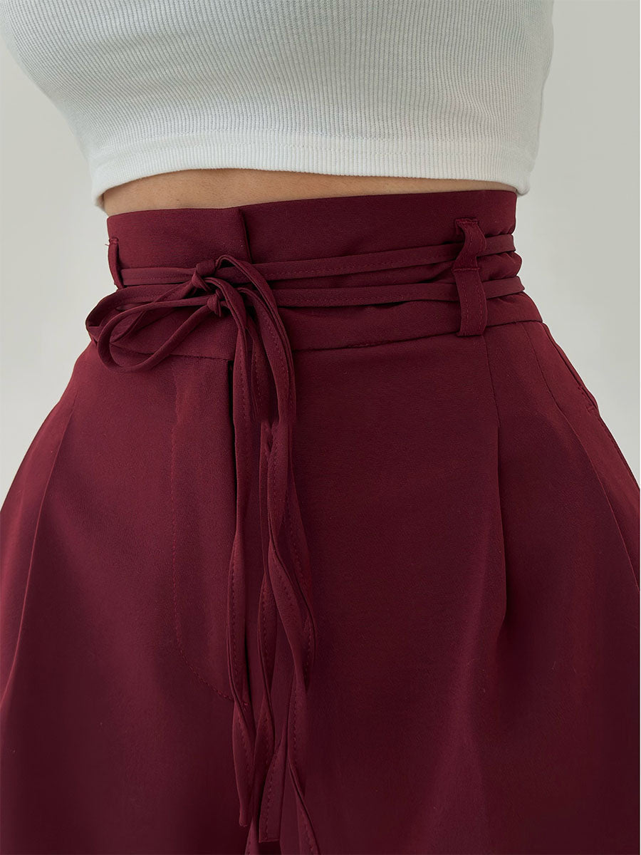 Josefina — High Waist Wide-Leg Trousers