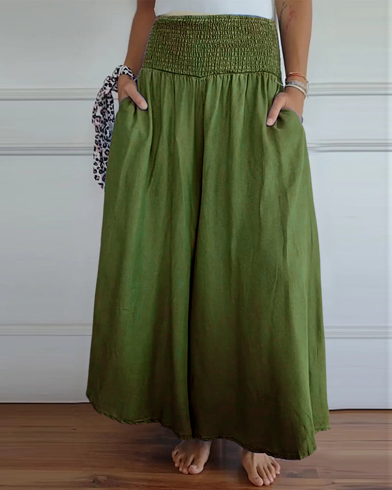 Emilia — Comfortable Wide-Leg Trousers