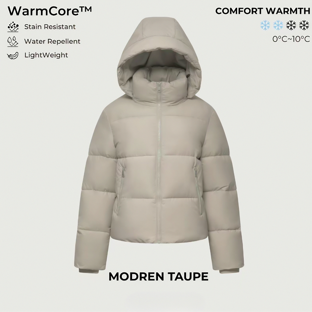 Hooded Quilted Puffer Jacket
