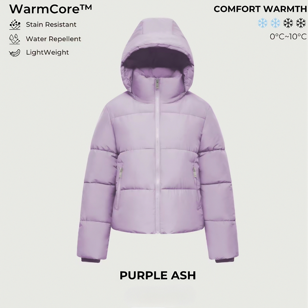 Hooded Quilted Puffer Jacket