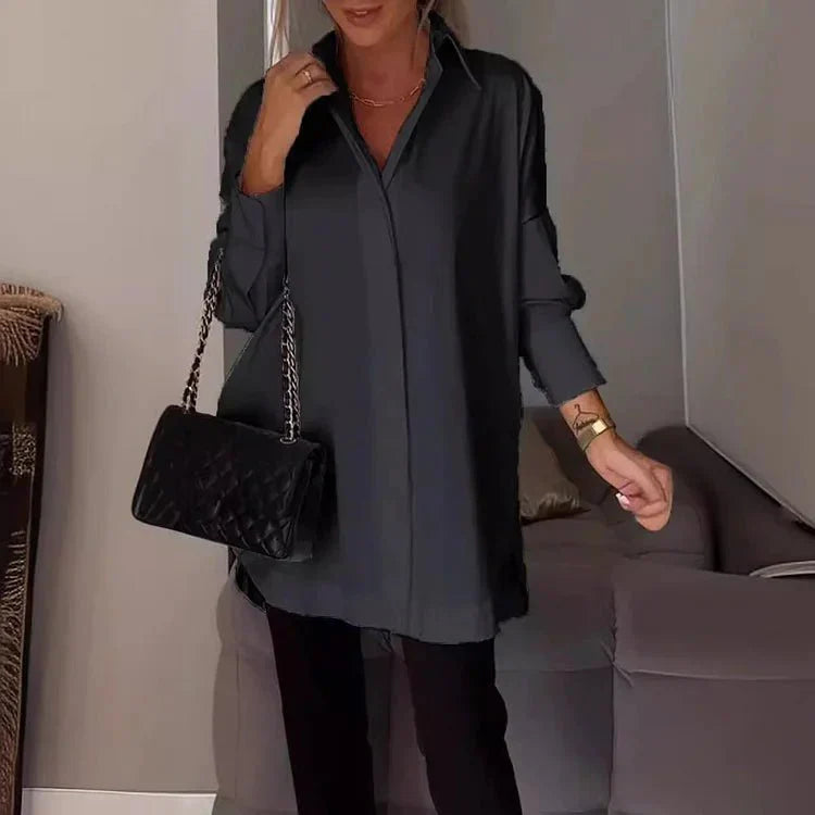 Carmen — Oversized Button-Up Shirt