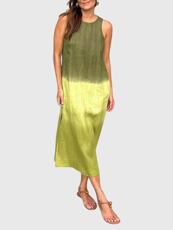 Mira — Gradient Print Dress