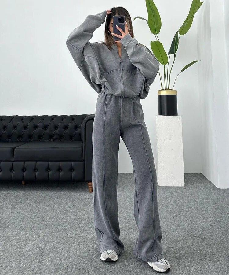 2-part comfy set with drawstring-ultimate comfort and style