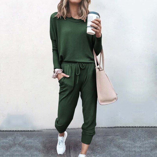 Emma | Women’s Two Piece Casual Matching Loungewear Sets