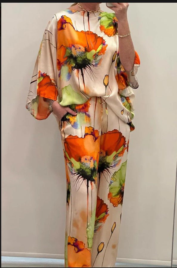Chloya β Bold Print Twin Set