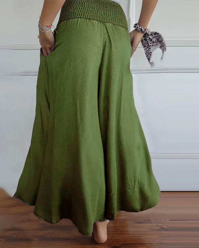 Reina — Comfy Wide-Leg Trousers
