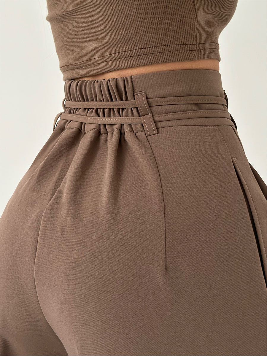 Josefina — High Waist Wide-Leg Trousers