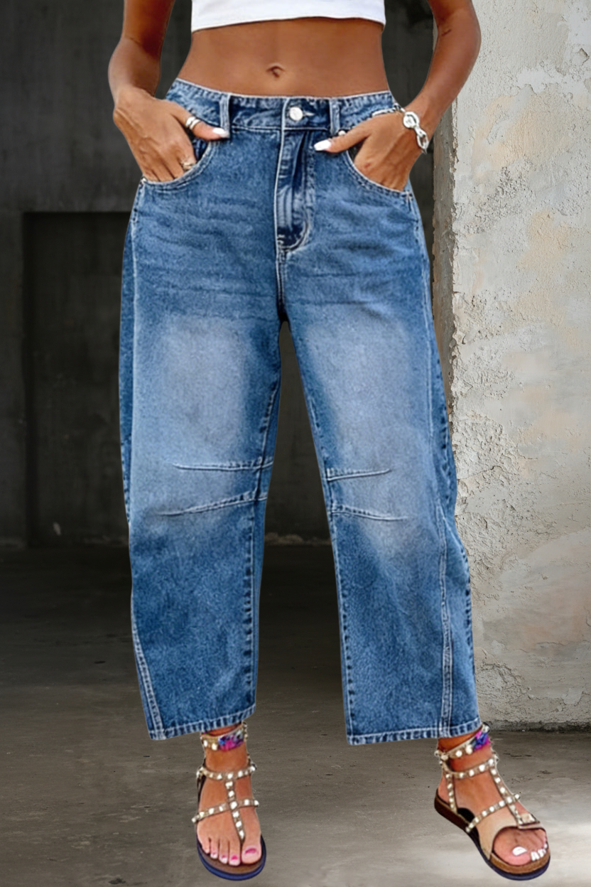 Flared Casual Jeans