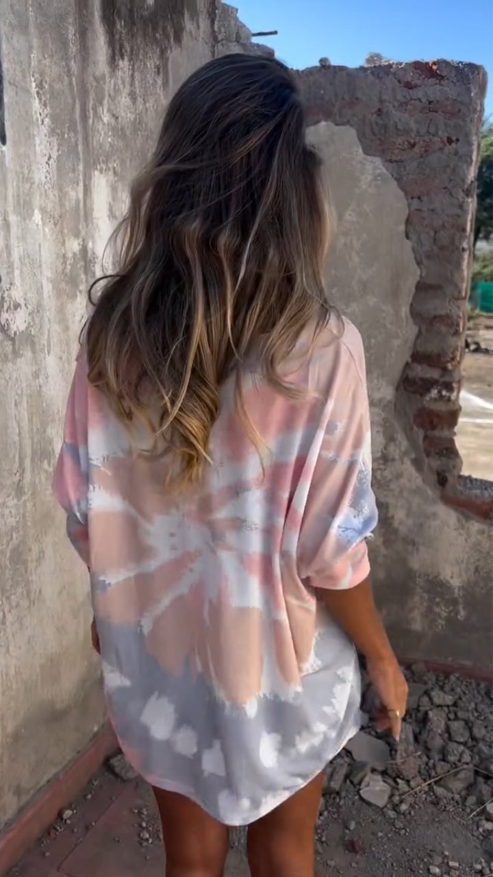 Demi — Relaxed Tie-Dye Top