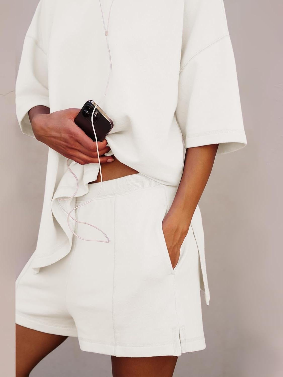 Kathryn — Relaxed Slit Suit Set