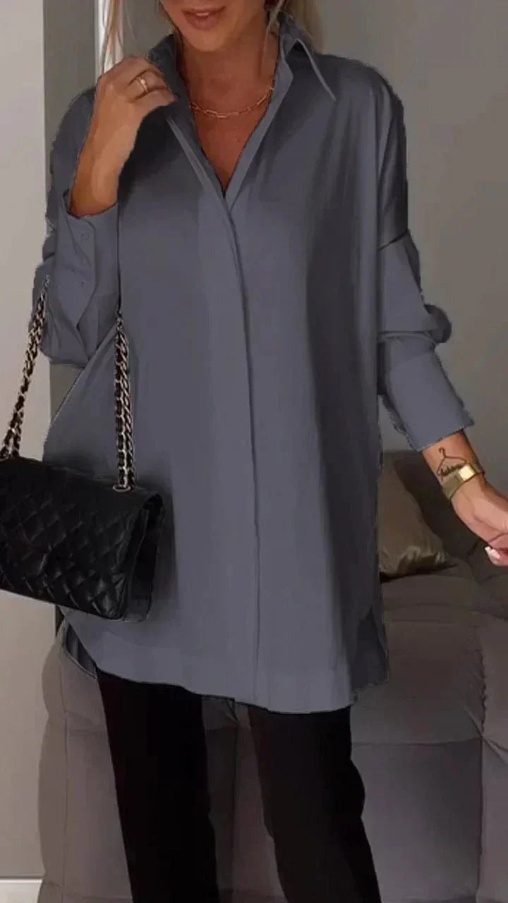 Carmen — Oversized Button-Up Shirt