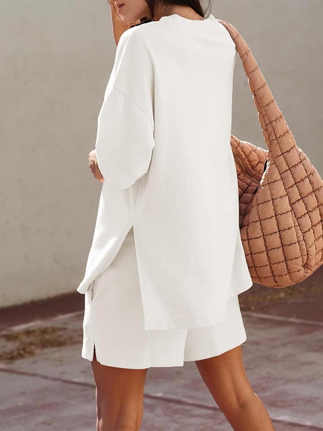 Kathryn — Relaxed Slit Suit Set