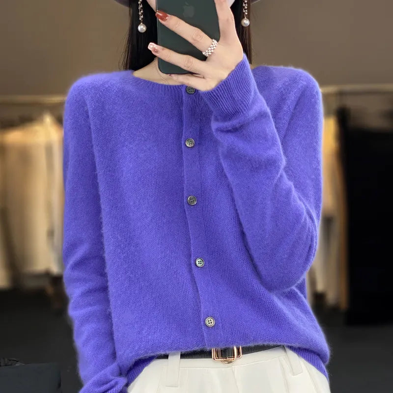 Merino Wool Cardigan