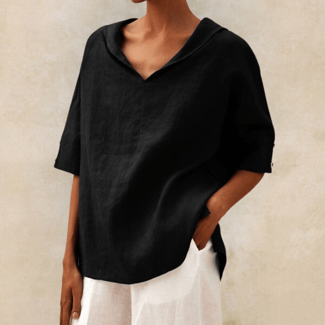 Marie — Oversized Coastal Shirt