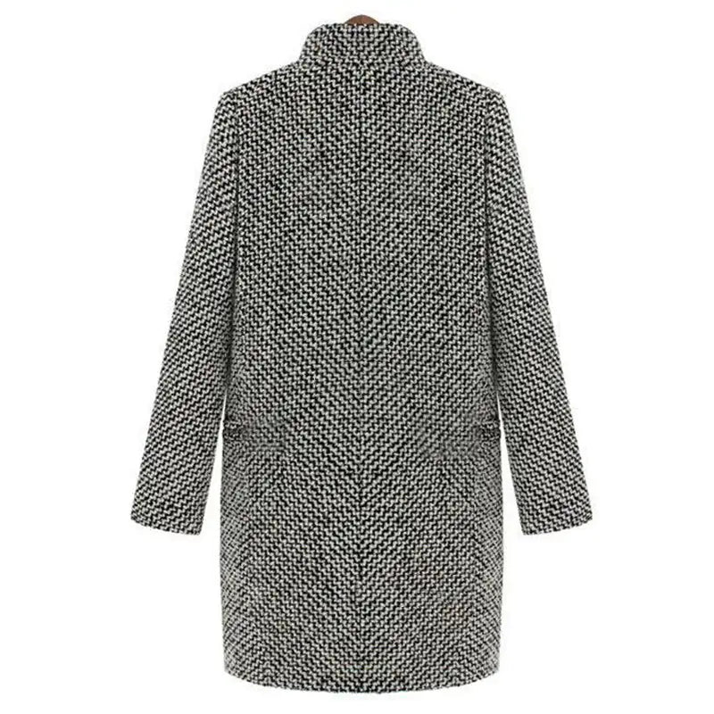 Long Wool Blend Coat