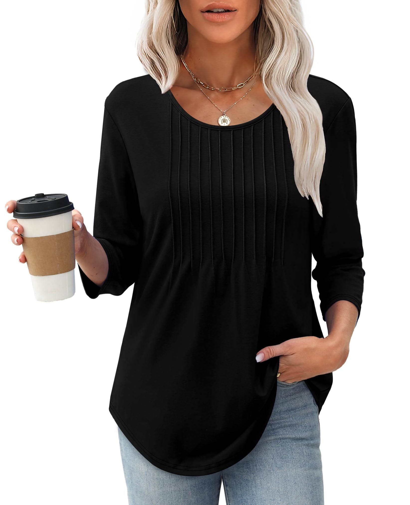 Trixie — Relaxed Tunic Top