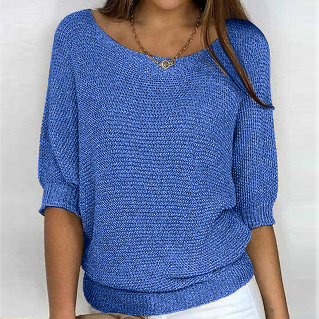 Elegant Fine Knit Sweater