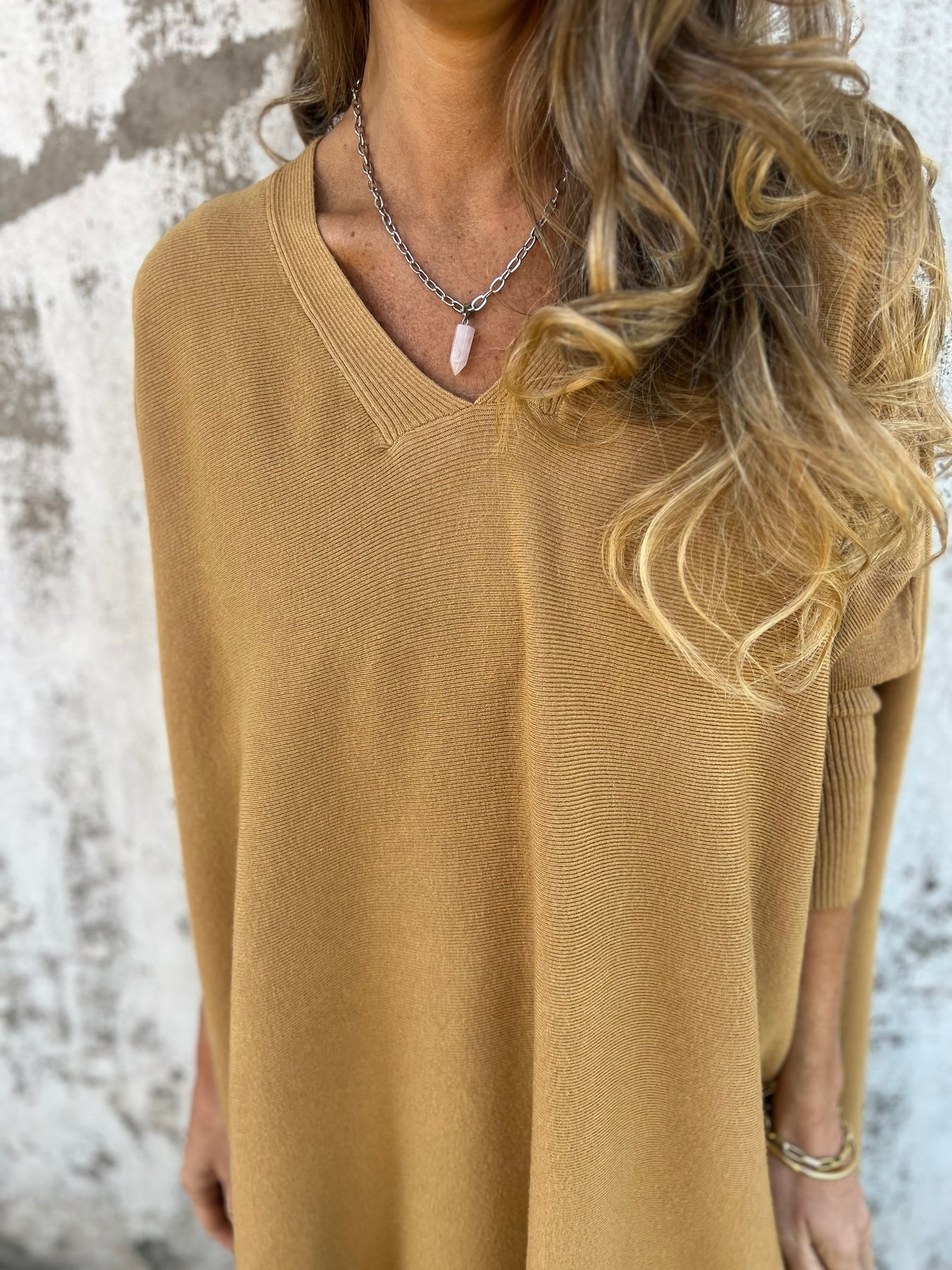 Annika — Batwing Knit Top