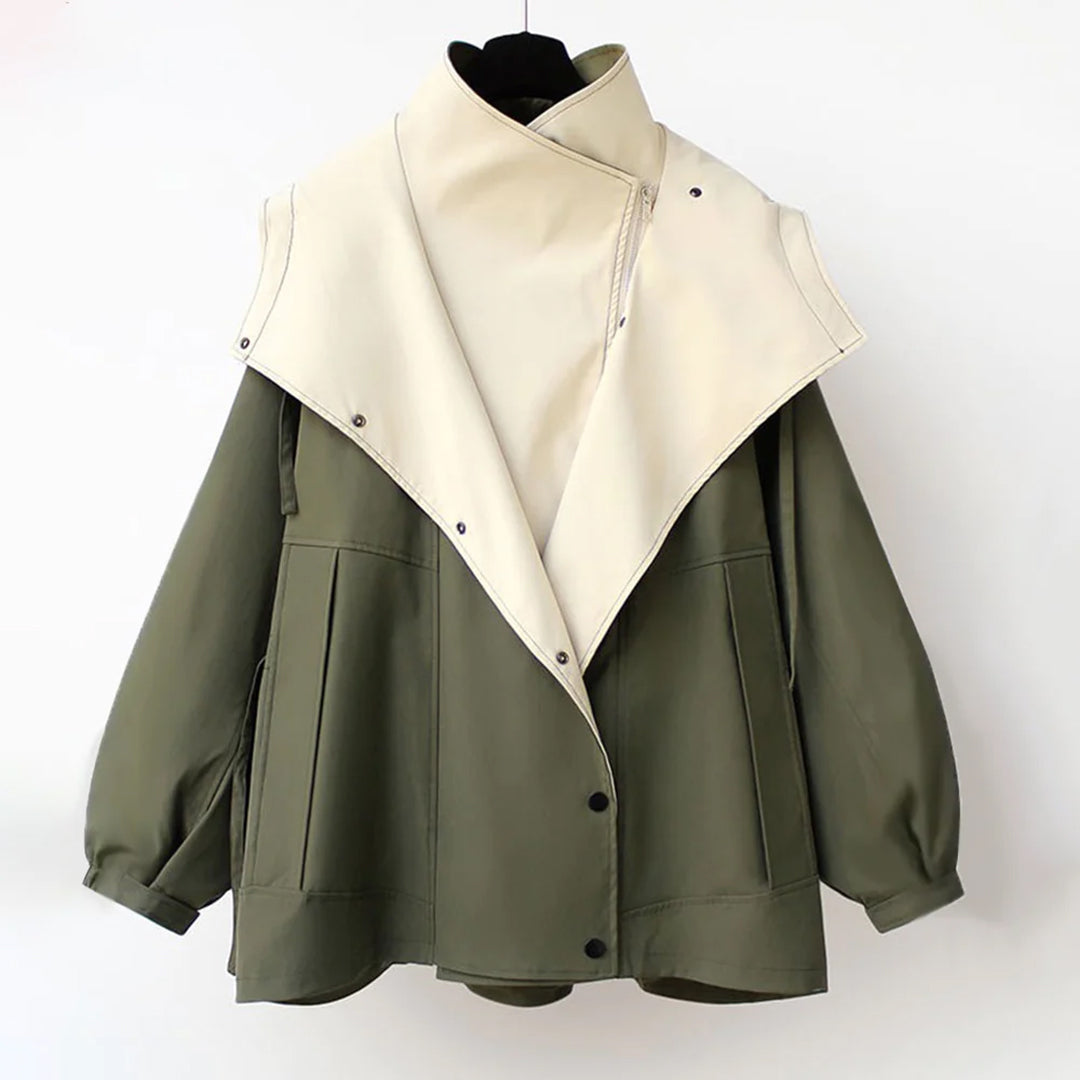 Hooded Double Layer Jacket