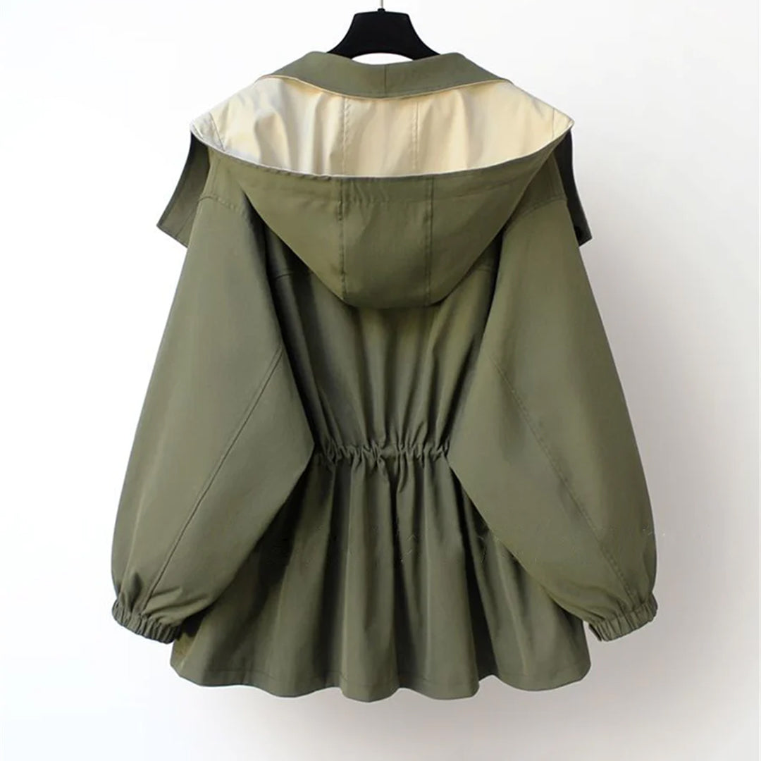 Hooded Double Layer Jacket