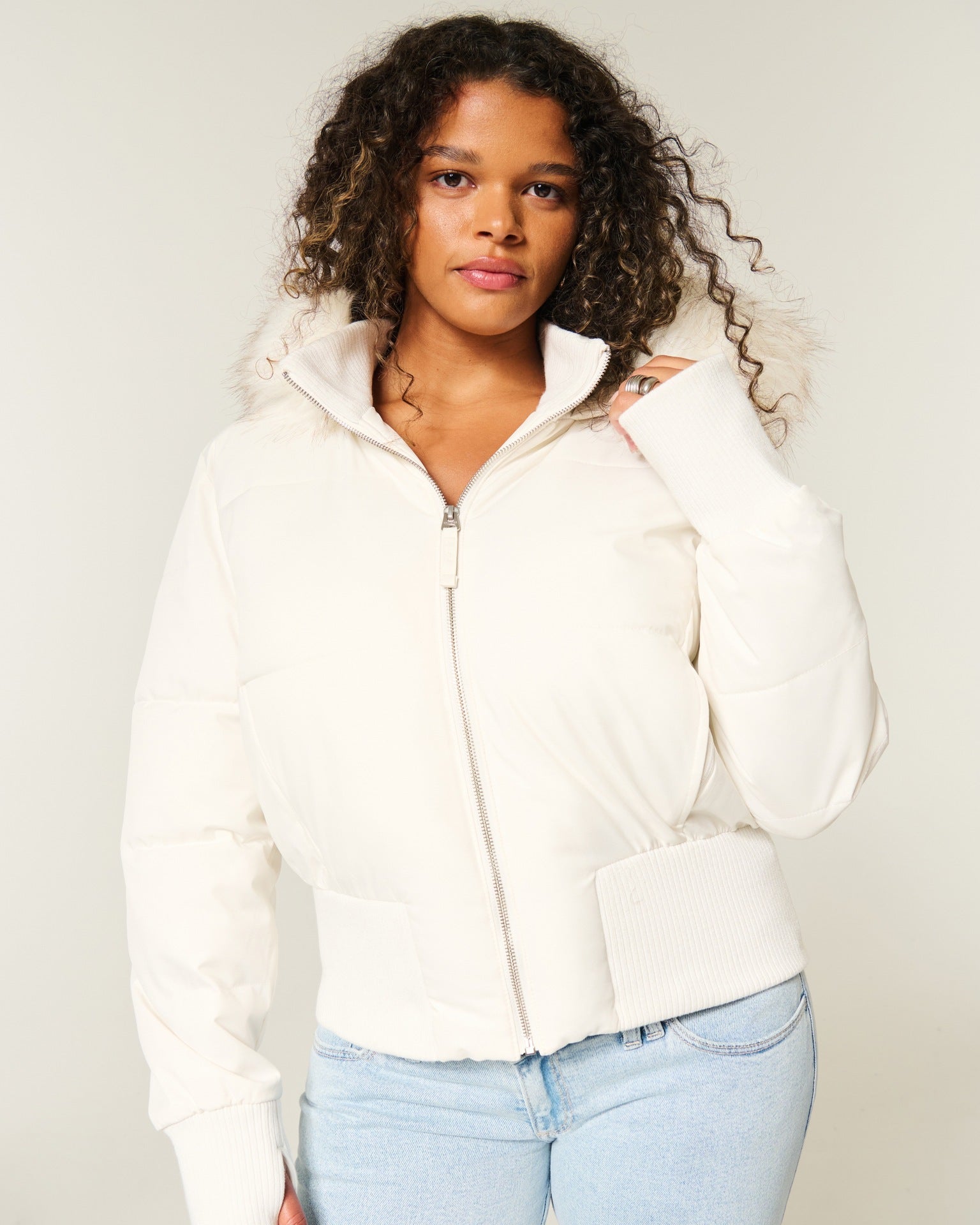 Warm Hooded Winter Jacket