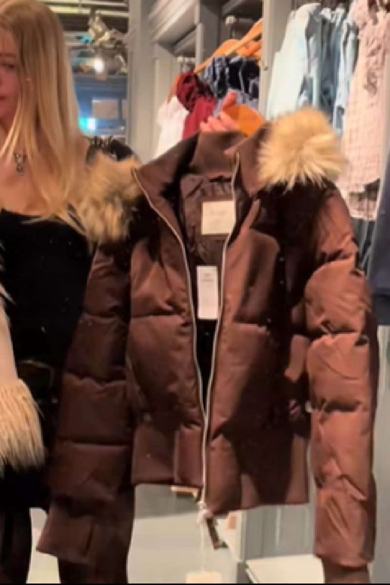 Warm Hooded Winter Jacket
