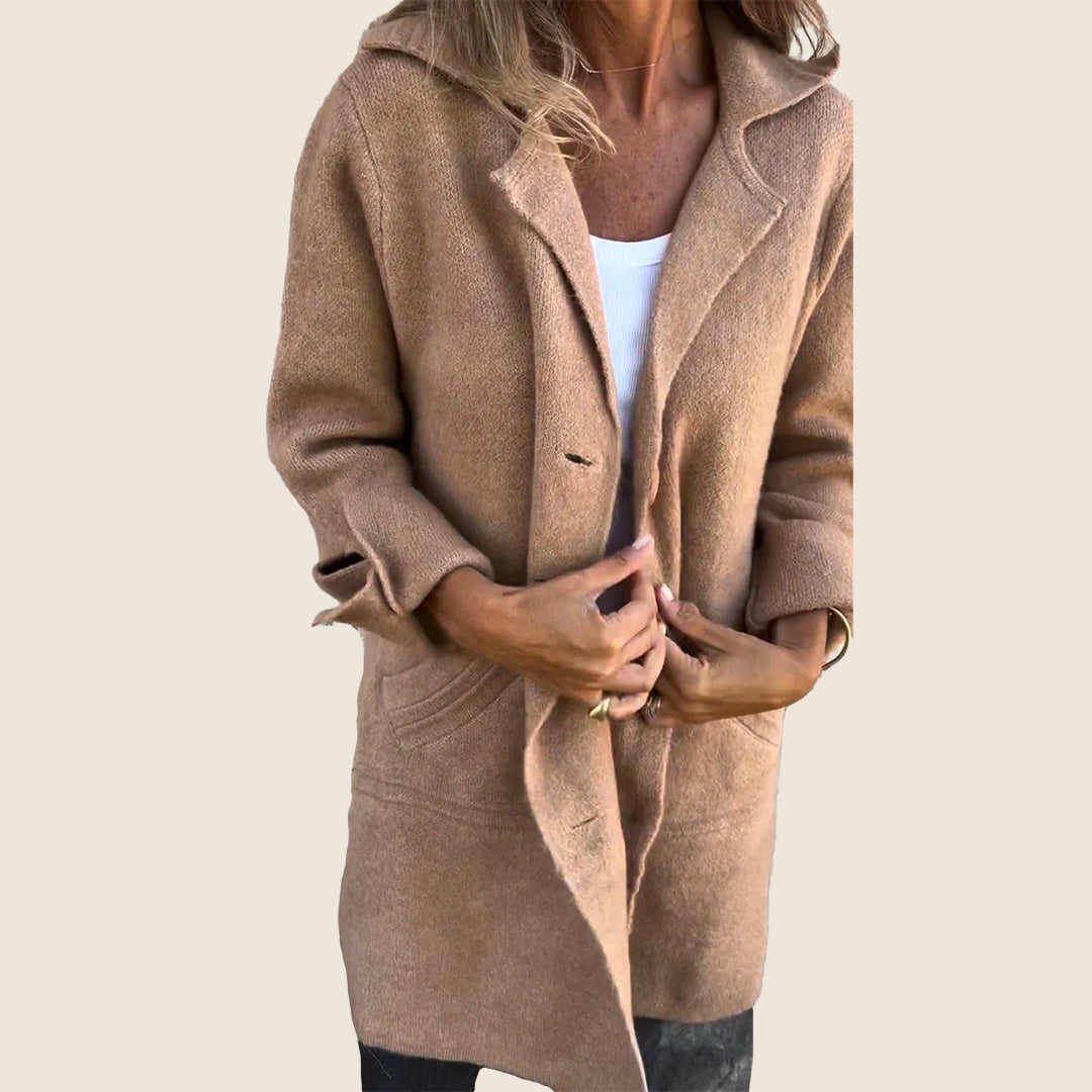 Soft Button-Front Jacket