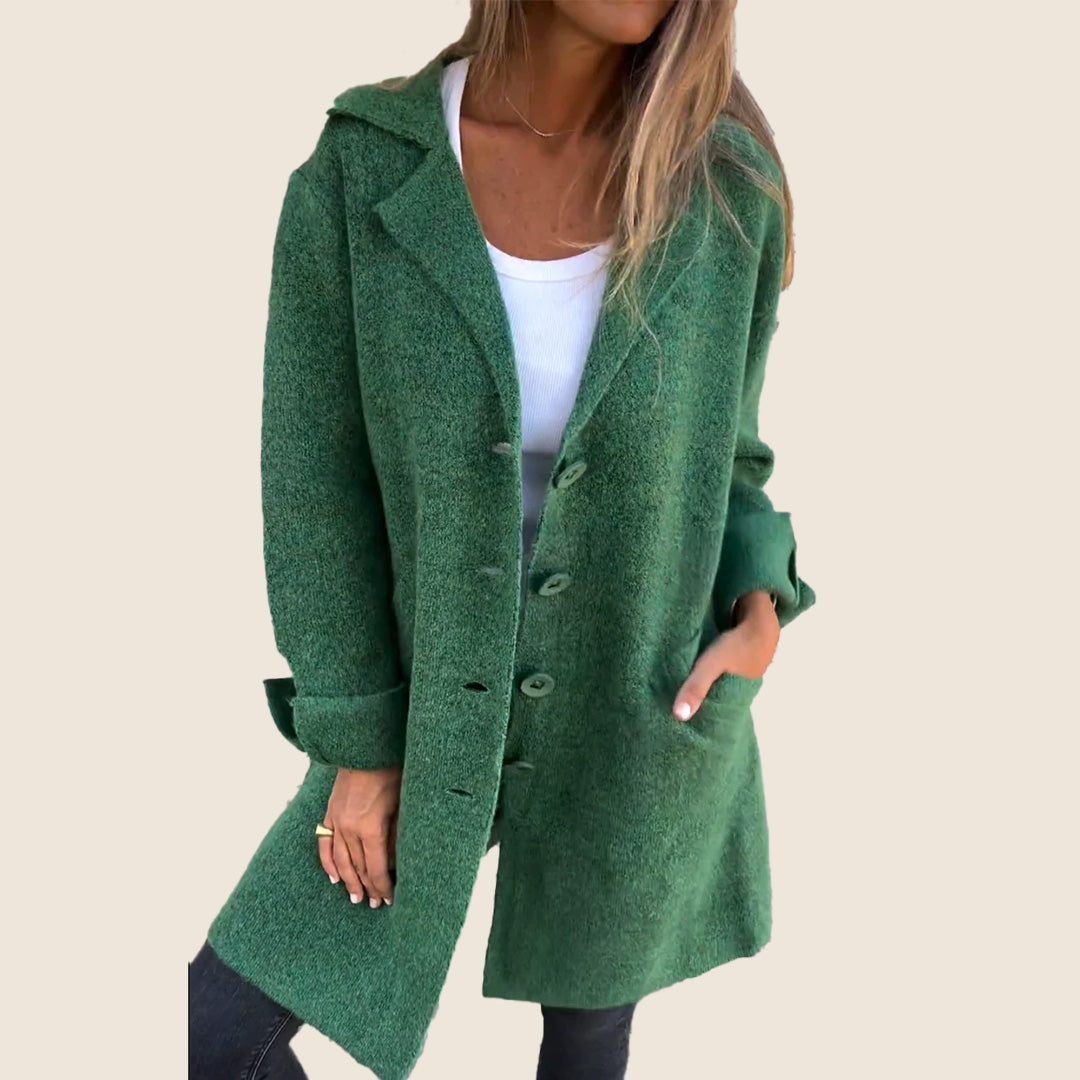 Soft Button-Front Jacket