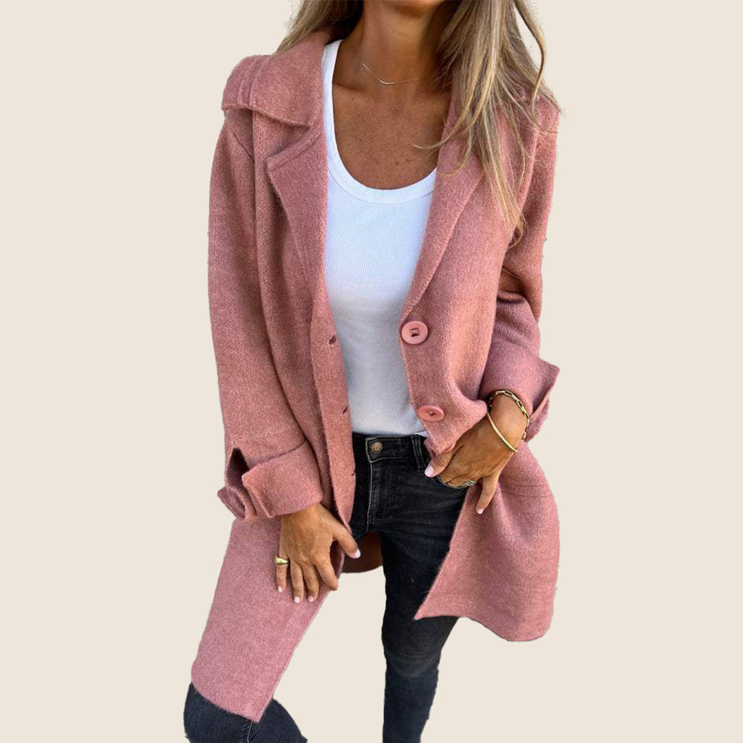 Soft Button-Front Jacket