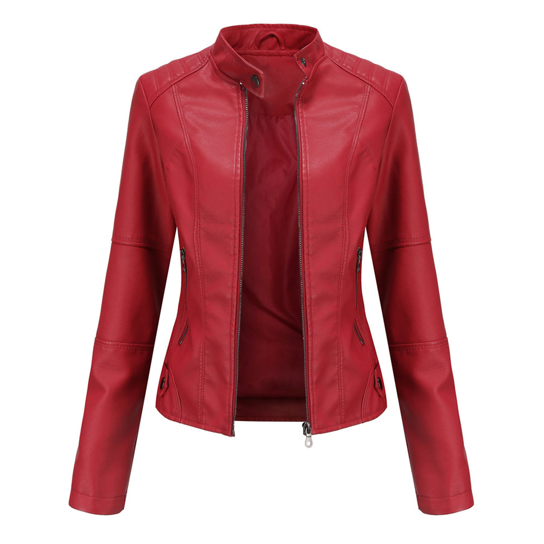 Slim Fit Biker Jacket