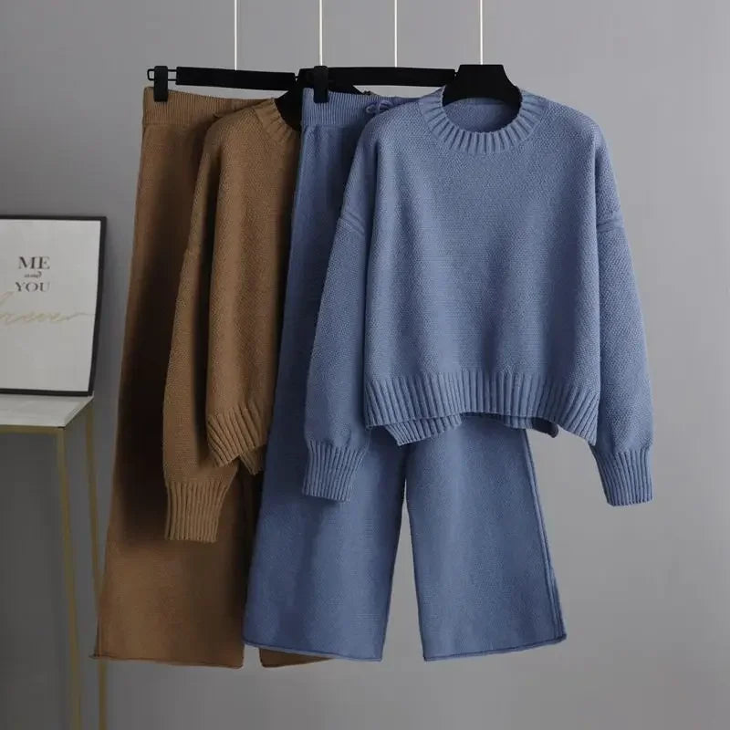 CAMILLE – COZY KNIT TWO-PIECE SET