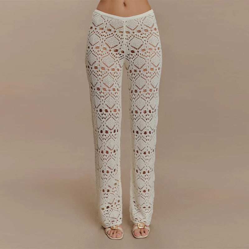 Lace Detail Two-Piece Set