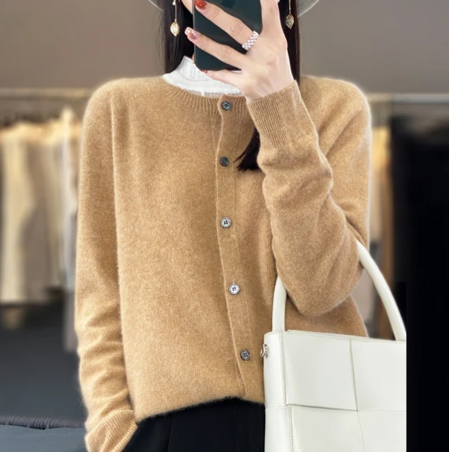 Merino Wool Cardigan
