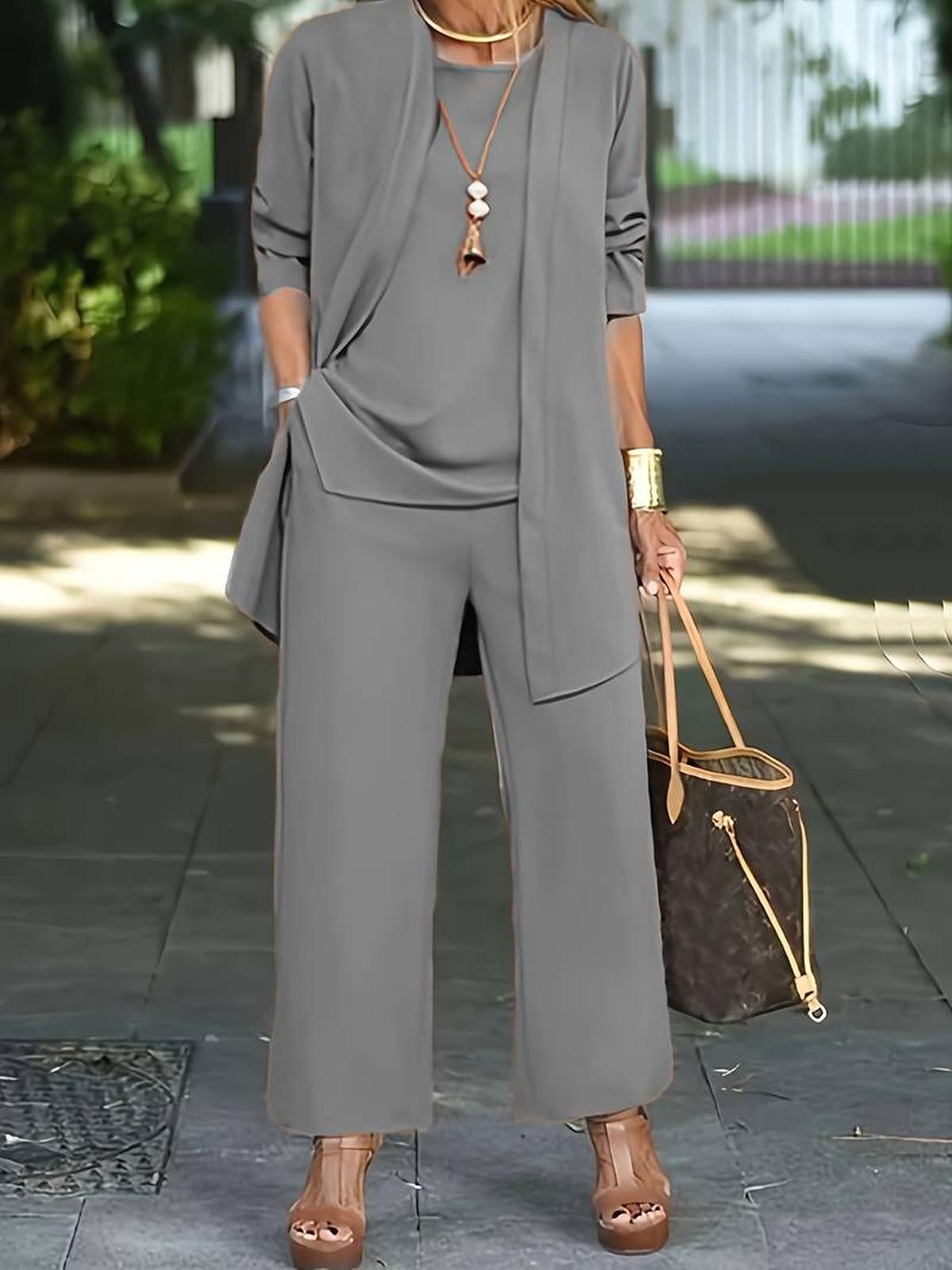 Bethany | Women Three Piece Relaxed Outfit Set