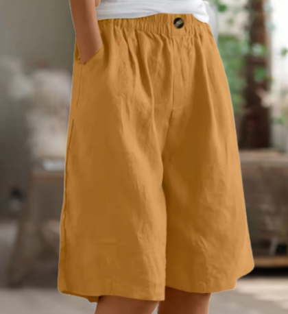 Carmella — Wide Leisure Shorts
