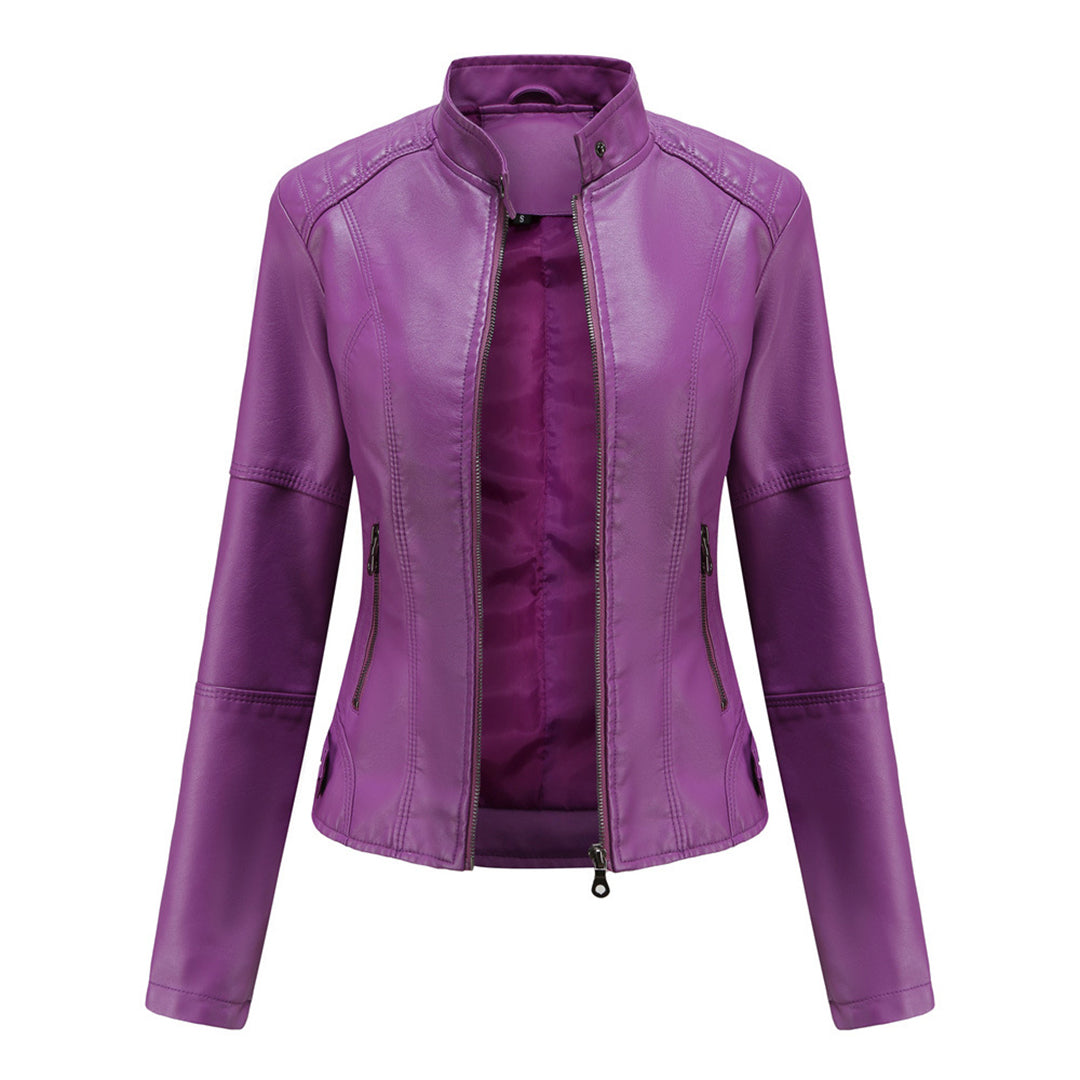Slim Fit Biker Jacket