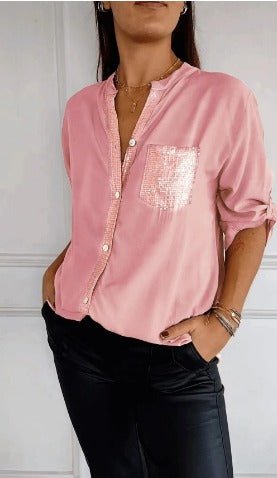 Tilda — Subtle Shimmer Top
