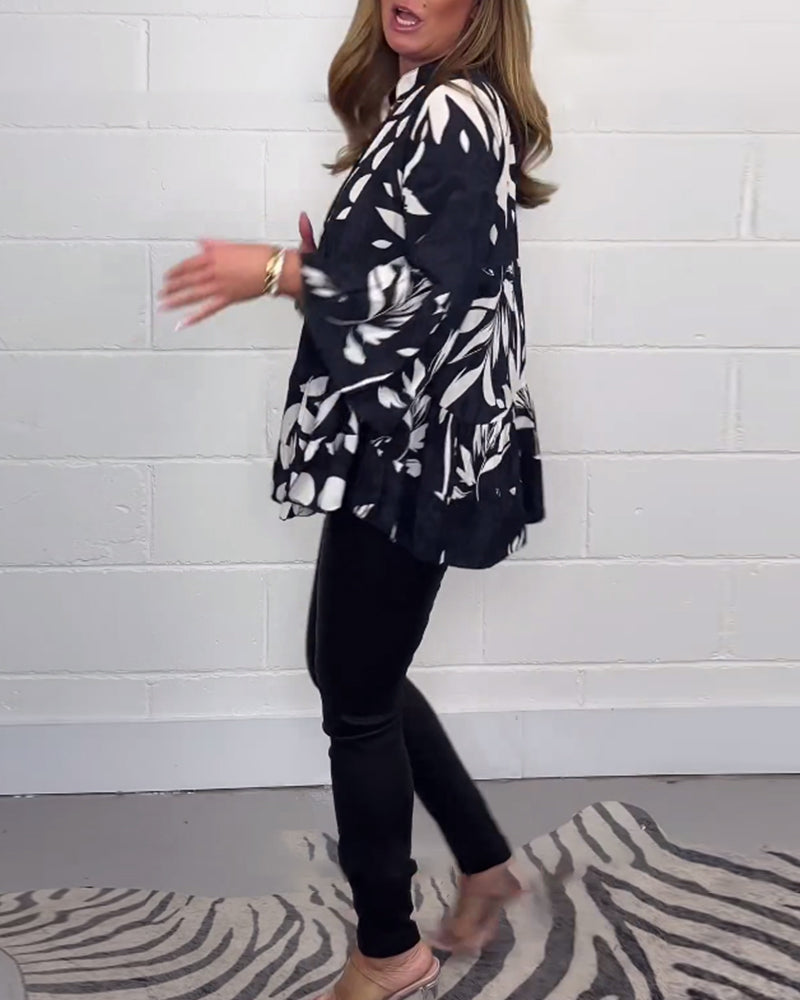 Lyra — Flared Sleeve Top