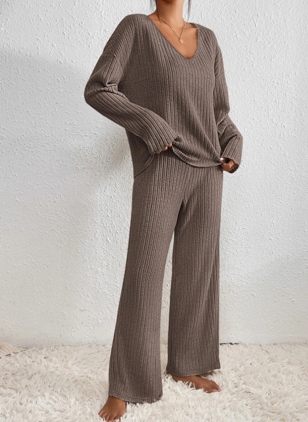 SABINA – Cozy Wide-Leg Lounge Set