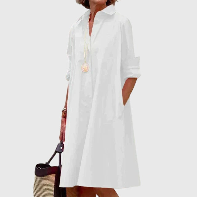 Paige — Flowing Dress with Pockets