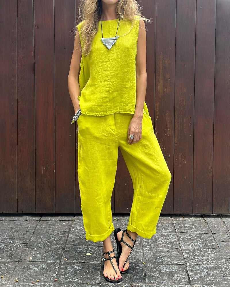 Comfortable two -part outfit for an effortless style