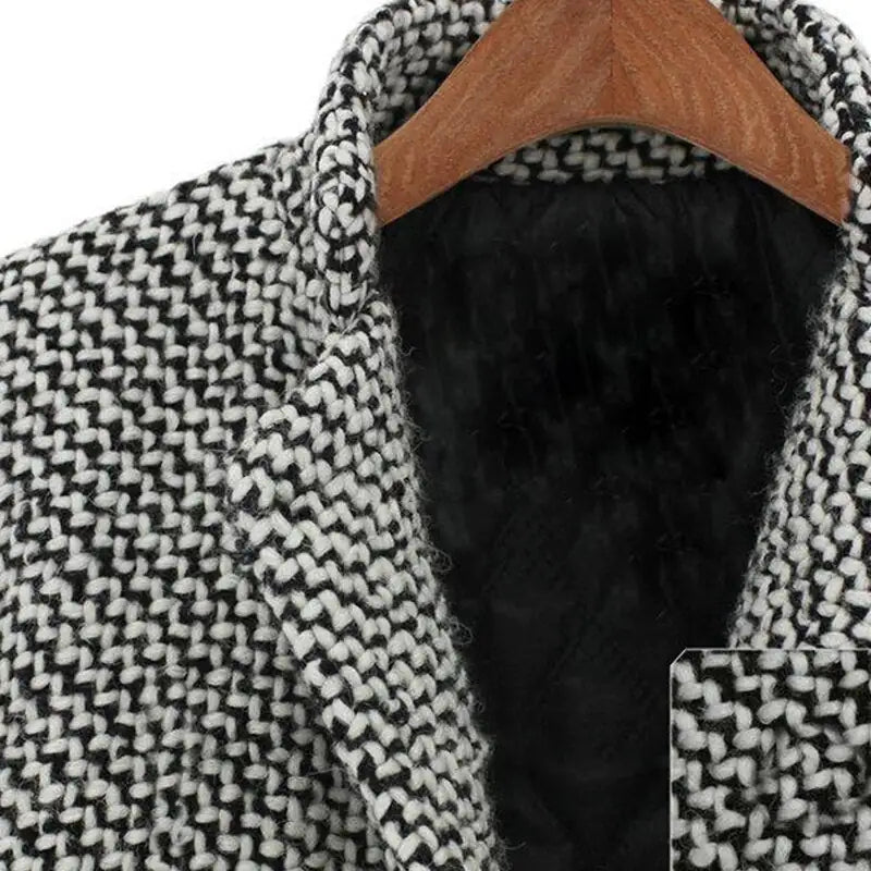 Long Wool Blend Coat