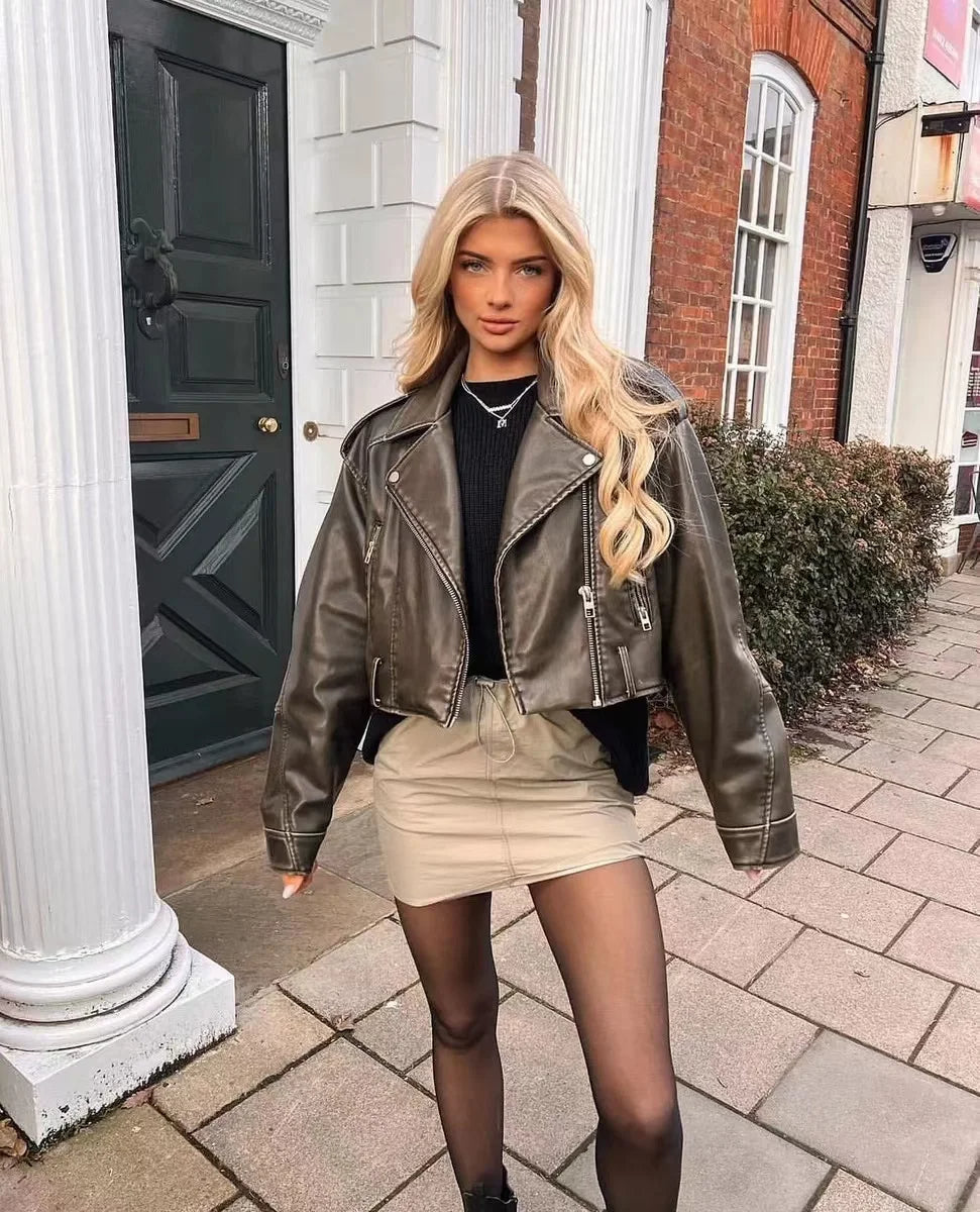 Turn-Down Collar Padded Jacket
