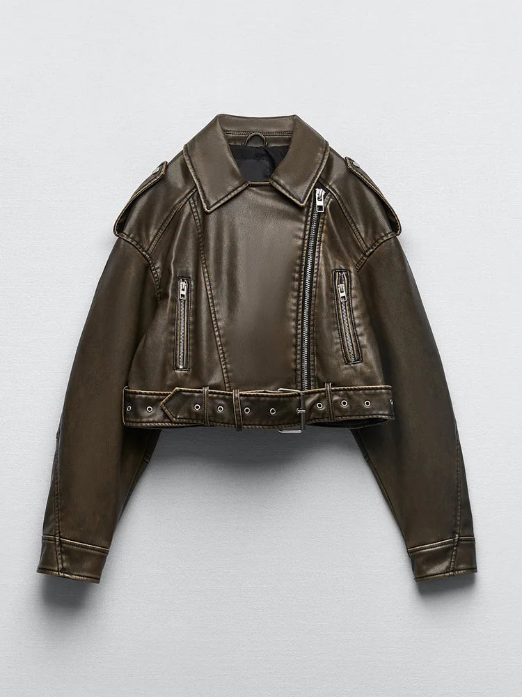 Turn-Down Collar Padded Jacket