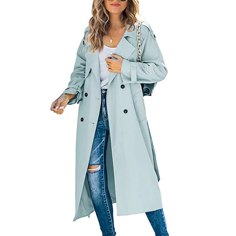 Long Winter Trench Coat