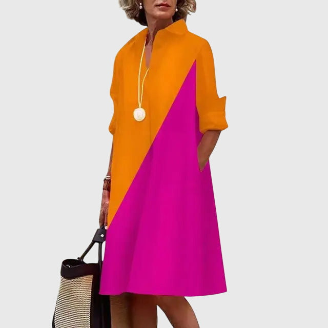 Paige — Flowing Dress with Pockets