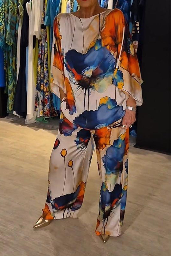 Ensemble with paisleyprint - stylish and versatile outfits set