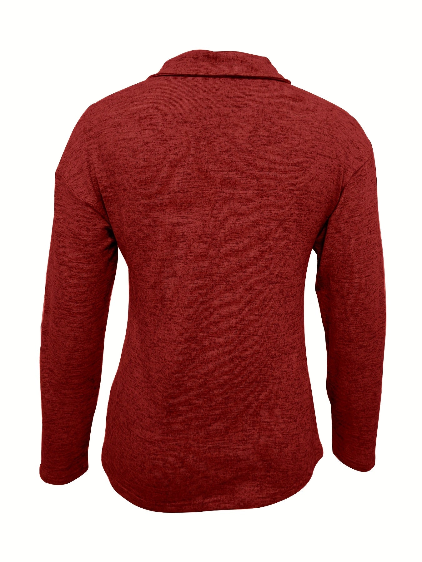 Cassia — Draped Long Sleeve Top