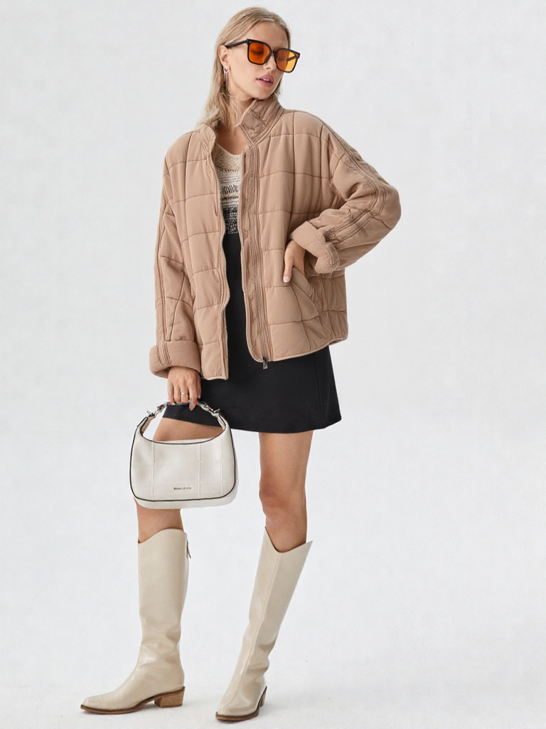Padded Mid-Season Jacket