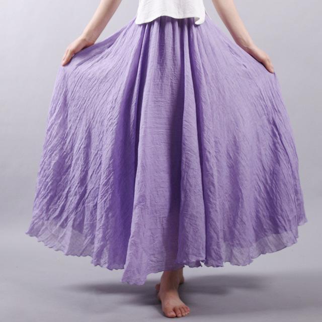 Flowy Maxi Skirt - Lightweight, Elegant, Effortless Style